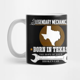 LEGENDARY MECHANIC Texas Mug